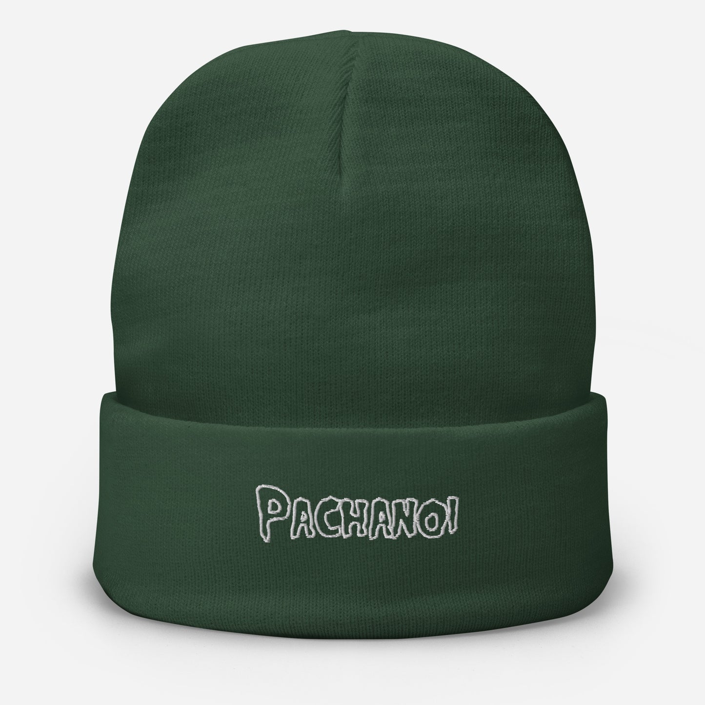 Pachanoi Embroidered Beanie