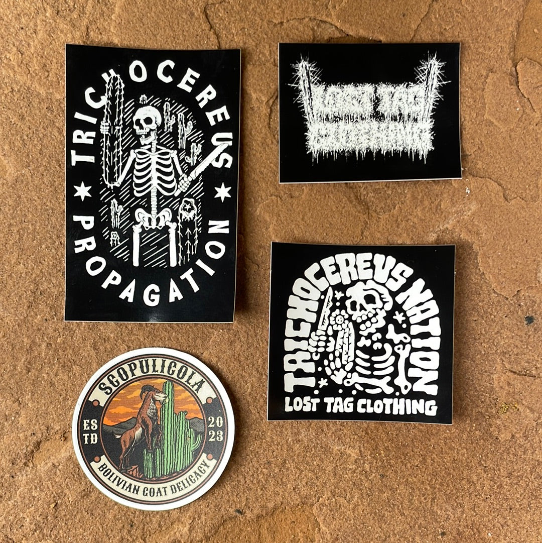 Lost Rosc Sticker Lost Tag Sticker Set