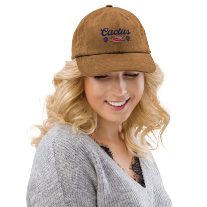 Cactus Corduroy hat