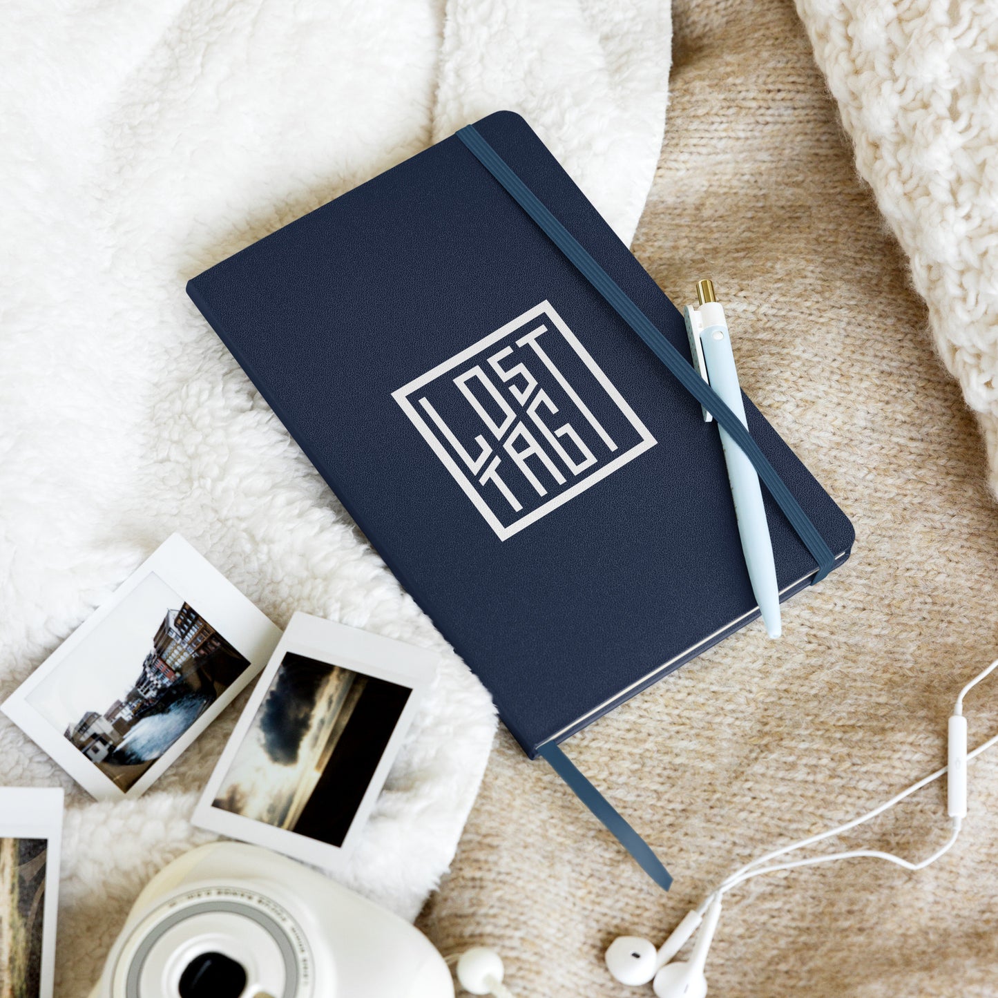 Lost Tag hardcover bound notebook