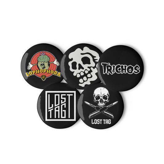 Set of pin buttons series 3