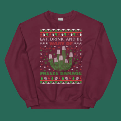 Freeze Damage Ugly Christmas Sweater