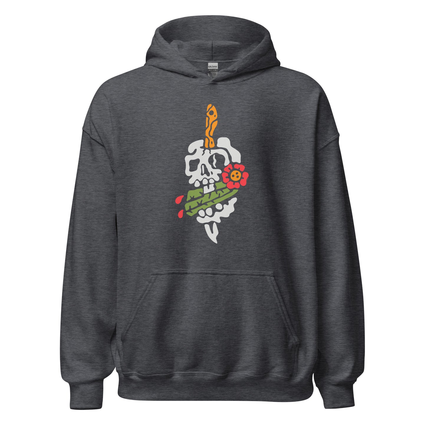 Tricho Skull unisex hoodie