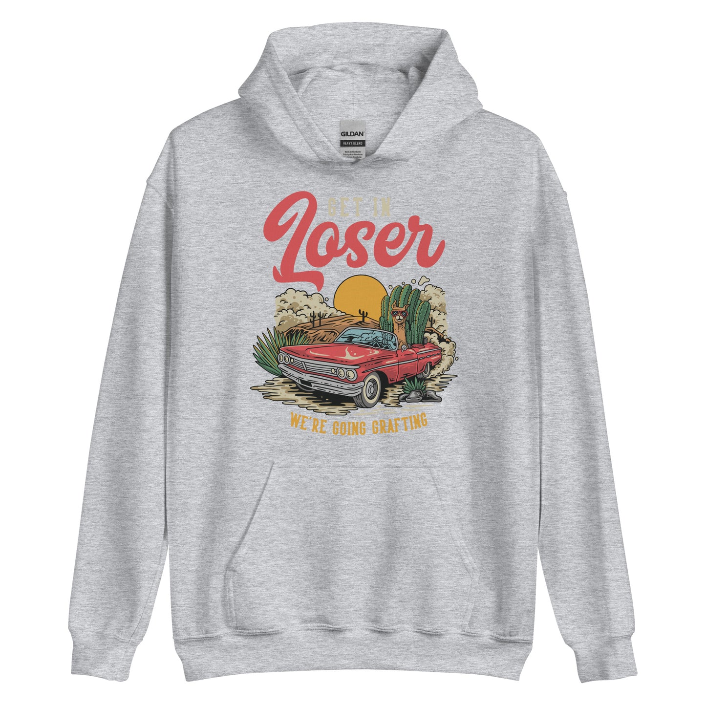 Get in Loser unisex hoodie