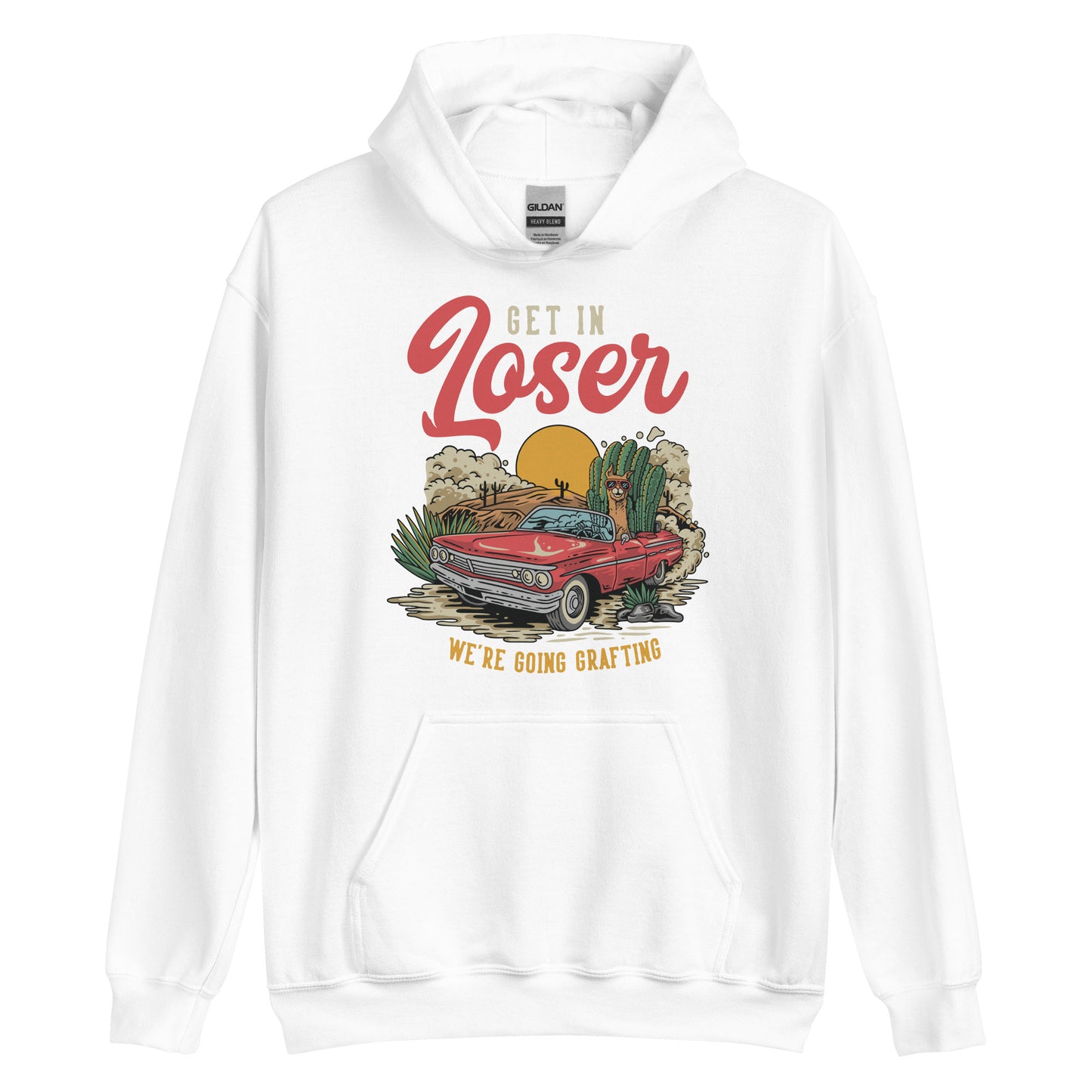 Get in Loser unisex hoodie