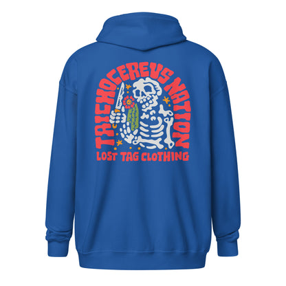 Tricho nation unisex heavy blend zip hoodie