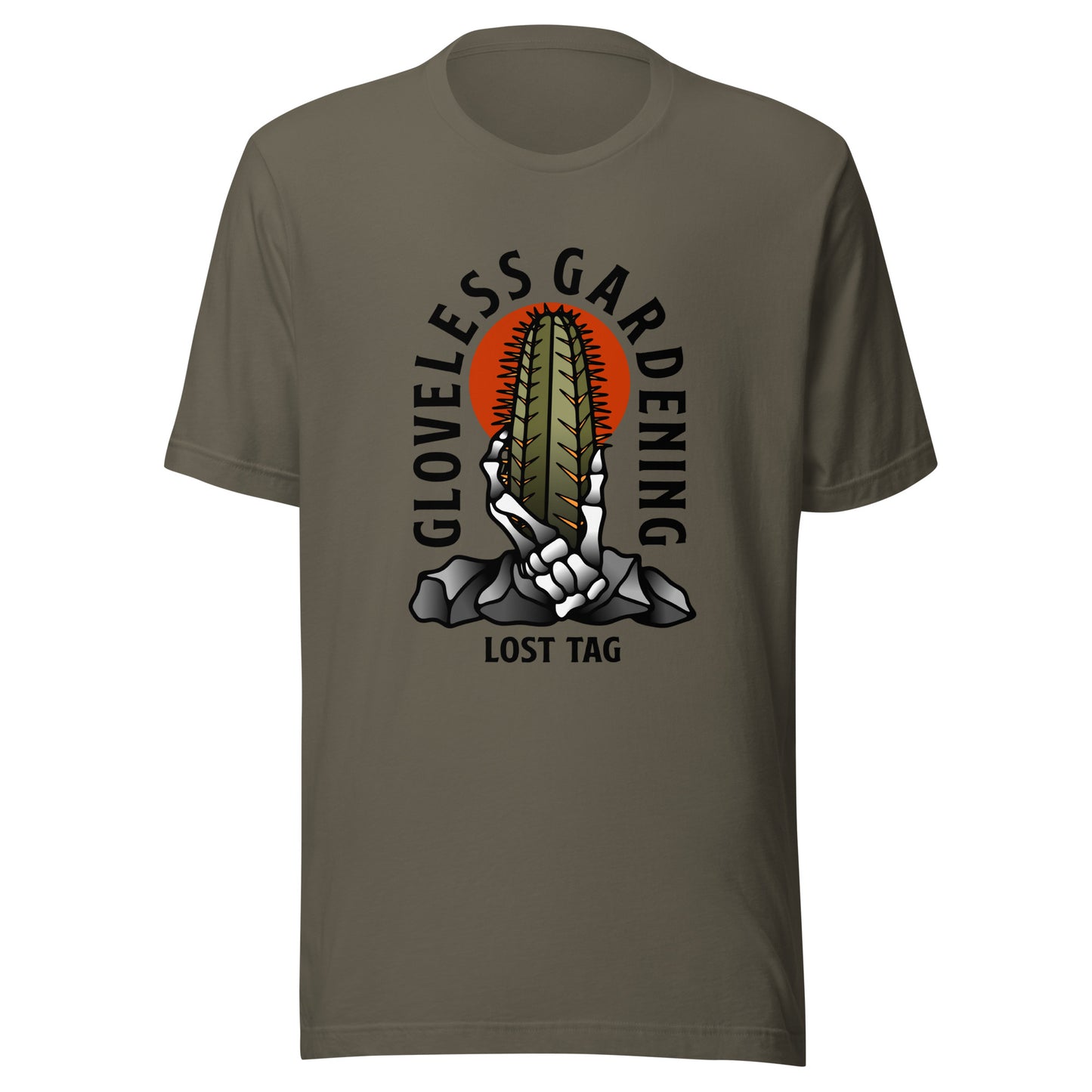 Gloveless Gardening unisex t-shirt