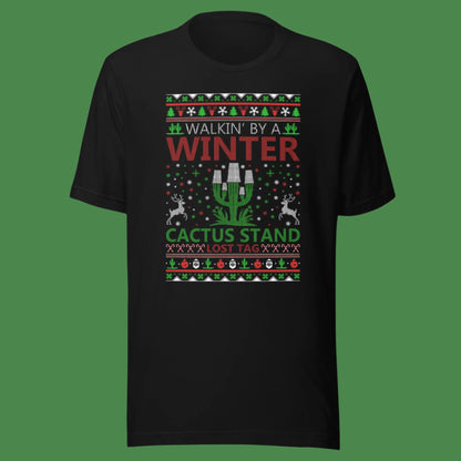 Christmas Cactus Stand t-shirt