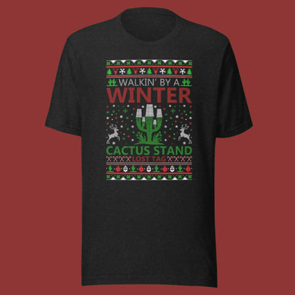 Christmas Cactus Stand t-shirt