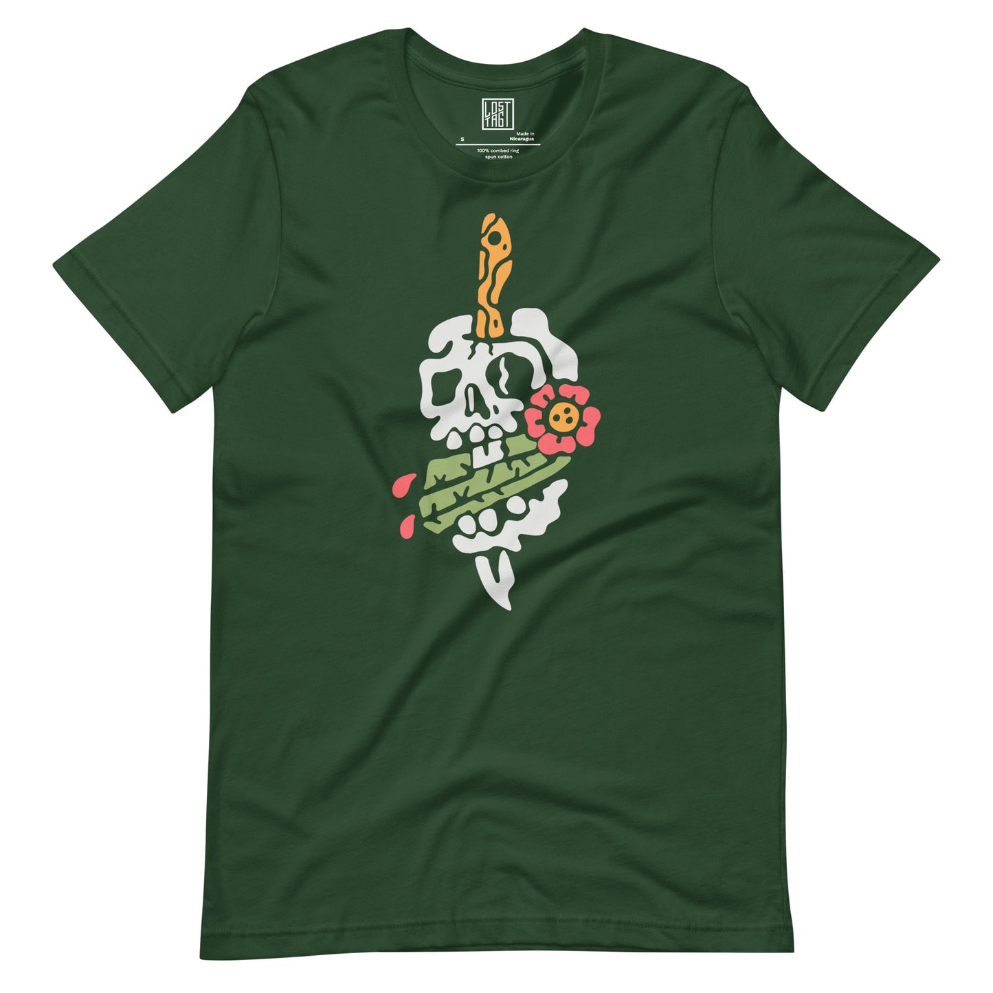 Tricho Skull Unisex-T-Shirt