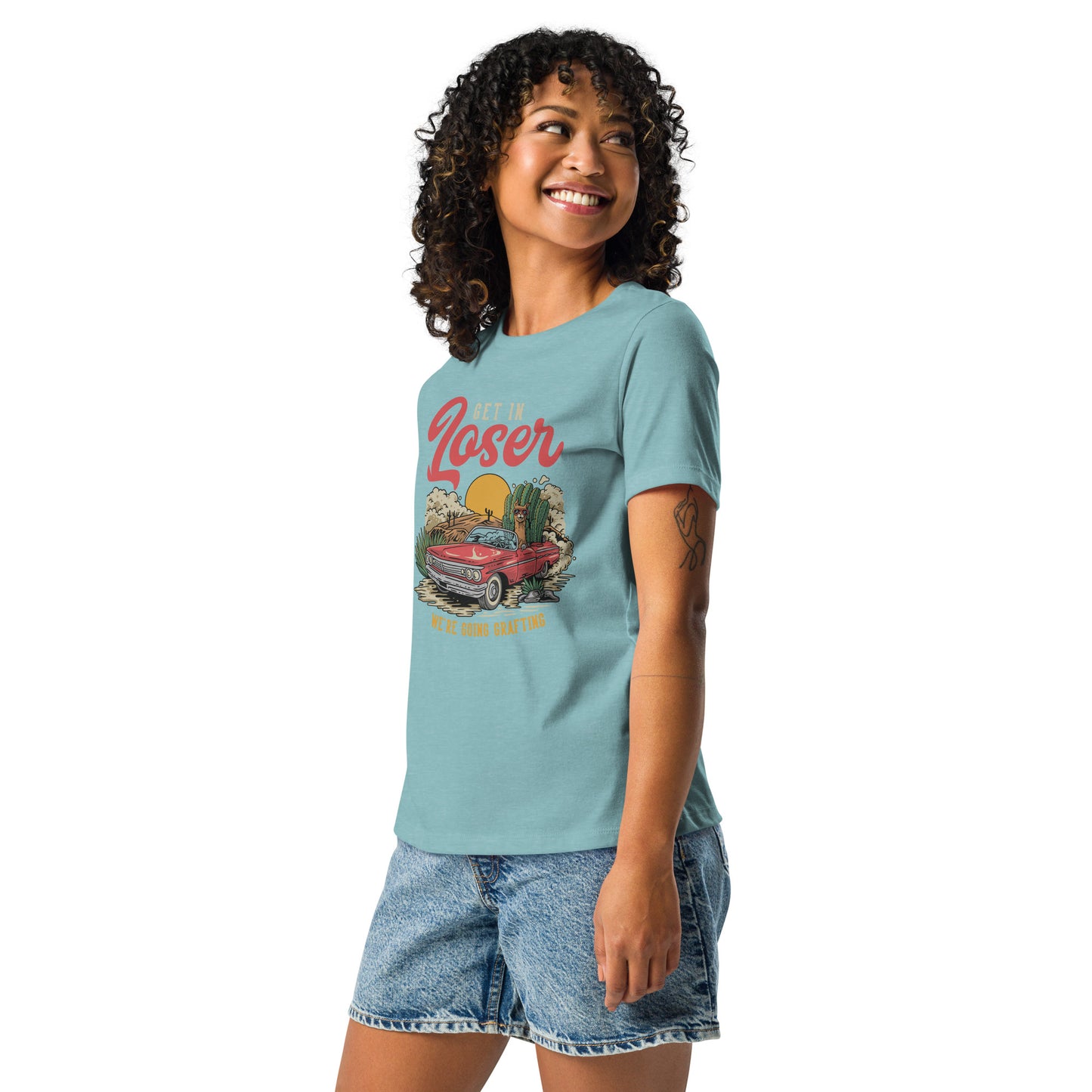 Get in Loser women's relaxed t-shirt